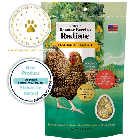 Lafeber Booster Berries for Backyard Chickens  - Radiate 10 oz
