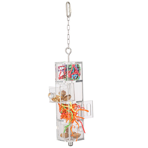 Foraging Container Quadruple container foraging hanging box – Avian Nation