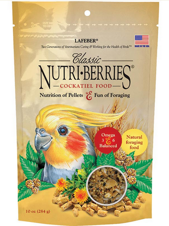 Lafeber Classic Nutri-Berries Cockatiel 10 oz